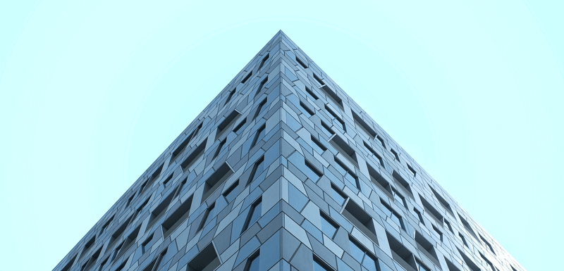 使用AI快速完成漸變風格建筑場景插畫